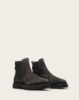 AllSaints Skiff - Stivaletti Chelsea grigi-Grigio
