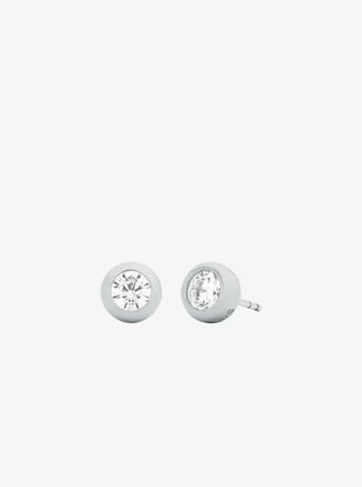 Michael Kors Round Stone Stud Earrings