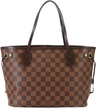 Louis Vuitton Pre-owned Tote Bags, female, Brown, Size: ONE SIZE Pre-owned Neverfull PM Tote Bag