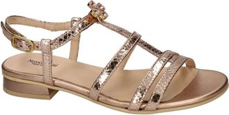 Nero Giardini Schoenen, Dames, Geel, 36 EU, Leer, Blade Sandal