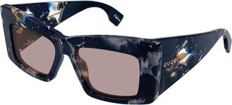 Gucci GG2268S 002 Womens Sunglasses Tortoiseshell Size 53 - Free RX Lenses - Free RX Lenses