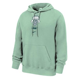 Nike Washington Spirit Club Fleece Nike Mens NWSL Pullover Hoodie in Green | M31233WSNS26-ENG