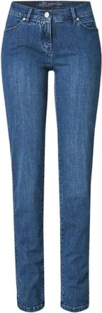 Toni Dames, Jeans, Blauw, Maat: M