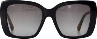 Burberry Be 4456 Vierkante Zonnebril - unisex - Zonnebrillen - Zwart - ONE Size - Accessoires