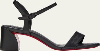 Christian Louboutin 55mm Miss Jane Ankle-Strap Sandals