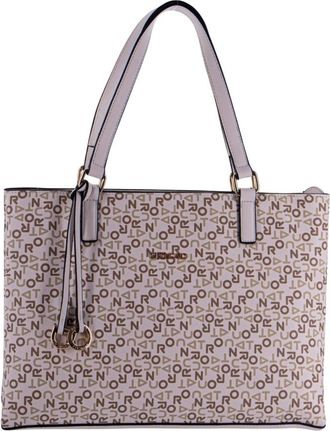 Roncato Logato Tote - Dames - Shoppers - Beige - ONE Size - Leer - Tassen