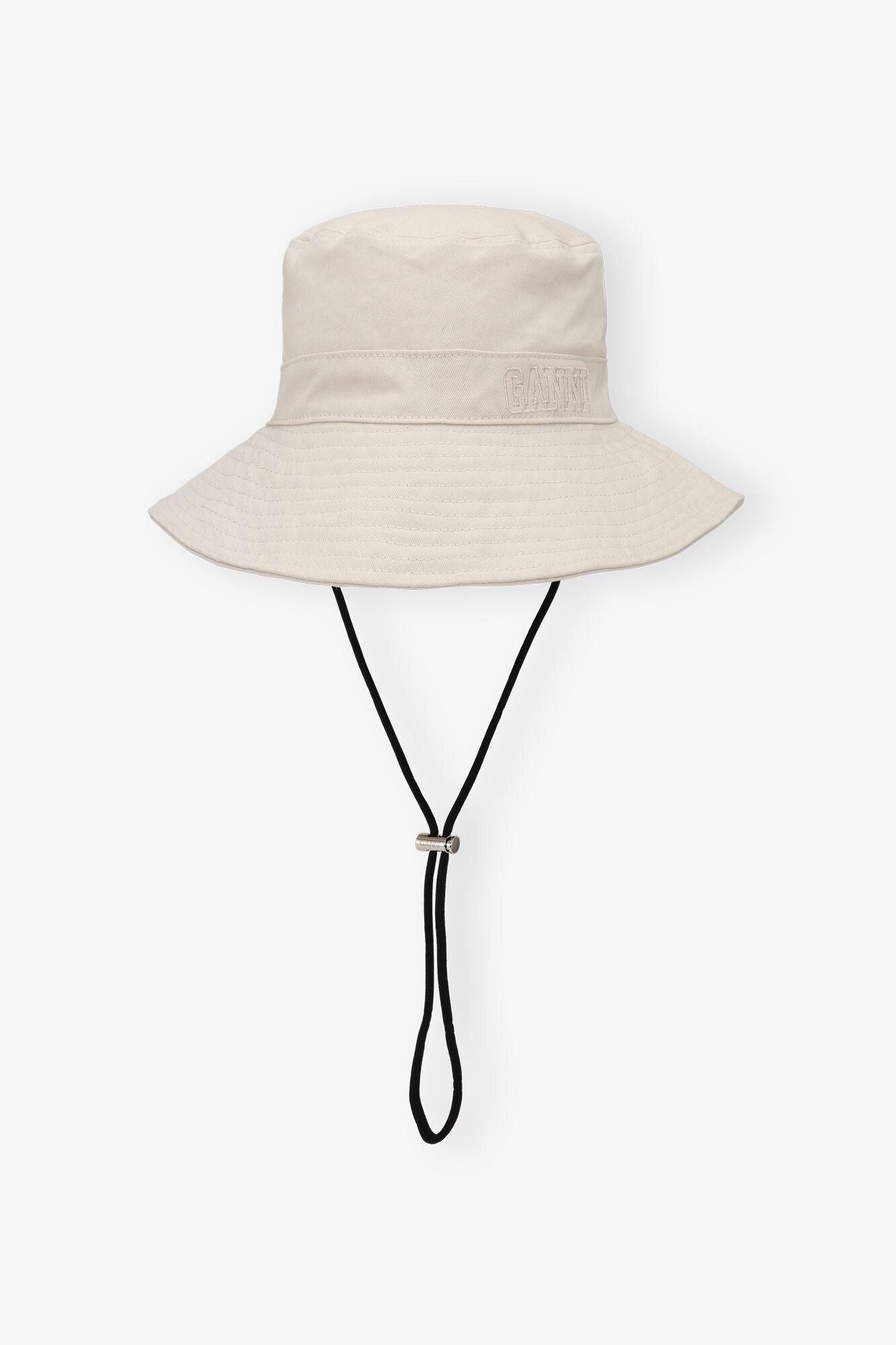 ハット JACQUEMUS Woman Hat White ACU00666AK00227 110 Jacquemus Off-White Le Chouchou 'Le Bob Artichaut' Beach Hat