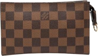 Louis Vuitton Pre-owned Bucket Pouch - Dames - Vintage Clutch - Bruin - ONE Size - Vintage