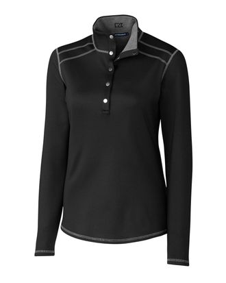 Cutter & Buck Ladies Evergreen Reversible Overknit Jacket