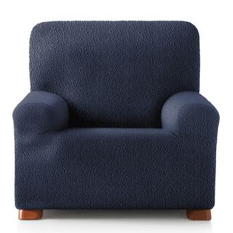 Eysa Funda de sill&oacute;n el&aacute;stica azul 80 - 130 cm