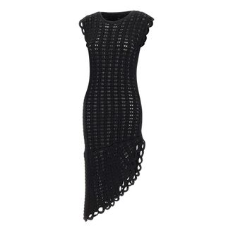 Loulou Studio Midi Dresses, female, Black, Size: XS Malena Dress