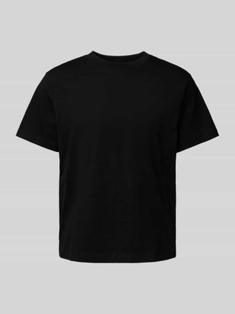 Weekday Boxy Fit T-Shirt mit Rundhalsausschnitt in Black, Gr&ouml;&szlig;e XS