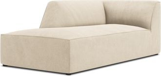 BLOOMINGLOFT Chaiselongue Sao 181 x 93 cm, mit Cordbezug - Armlehne rechts