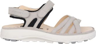 Ganter Grijze damessandaal - Stijlvol - Dames - Sandalen - Grijs - 36 EU - Schoenen