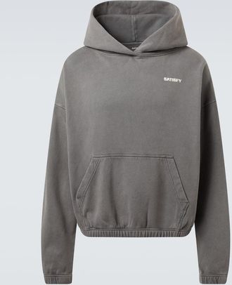SATISFY Felpa SoftCell in cotone con cappuccio