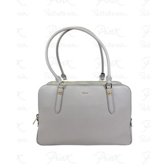 Furla Giulia L Boston Bag - female - Furla - Shoulder Bags - Beige - ONE SIZE - Bags