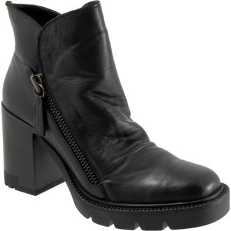 Bueno Elliot Platform Bootie in Black at Nordstrom, Size 6.5-7Us