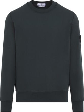 Stone Island Dark Green Solid Sweatshirt