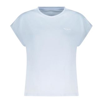 Pepe Jeans London T-Shirts, female, Blue, Size: XL Short-sleeved T-shirt