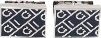 Ferragamo Square Pattern Cufflinks