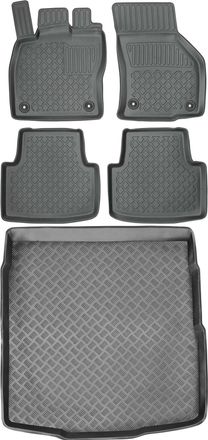OEM Volkswagen Passat B8 Sed&aacute;n A Partir De 2014 Set - Alfombrillas Para Coche + Alfombrilla Para Maletero