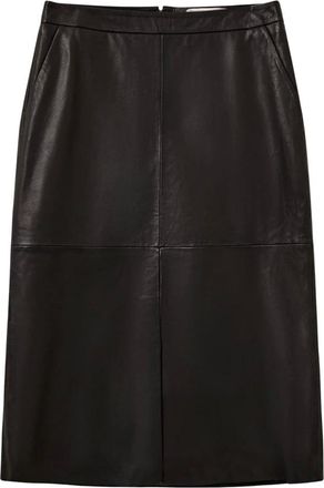Sofie Schnoor Gonna in Pelle - - Skirts - Donna - Nero - XS