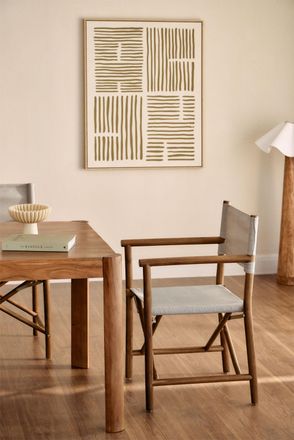 Sklum Sklum - Silla De Director Plegable En Madera De Acacia Olivia