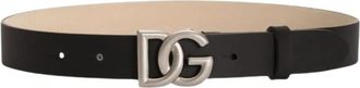 Dolce & Gabbana Riemen - Dames - Riemen - Zwart - XL - Accessoires