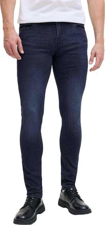 Jack & Jones Jack And Jones Heren Liam-jeans met middelhoge taille (Blauwe Denim)