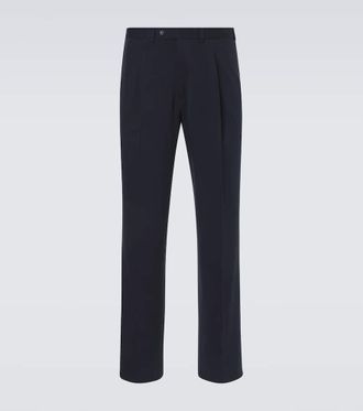 Saman Amel Amo silk wide-leg pants