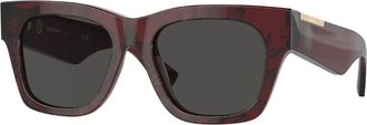 Burberry Dark Grey Square Ladies Sunglasses BE4424 411587 52
