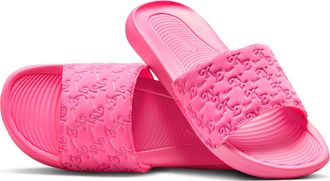 Nike Womens Victori One Slides in Pink | HQ7022-601