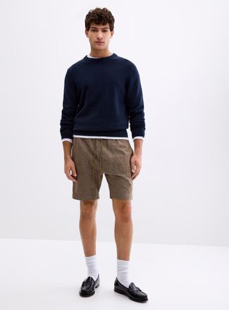 Point Zero Mens Micro-check short