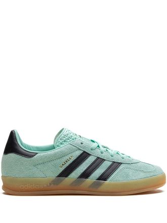 adidas Gazelle Indoor Clemin/Black sneakers - men - Rubber/Fabric/Suede - 10.5 - Blue