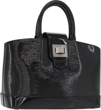 Louis Vuitton Pre-owned Handbags, female, Black, Size: ONE SIZE Pre-owned Vintage Leather Handbag