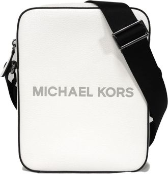 Michael Kors White Leather Shoulder Bag (Pre-Owned)