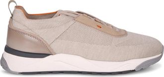 Santoni Debts Vetersneakers - Heren - Sneakers - Beige - 43 EU - Leer - Schoenen