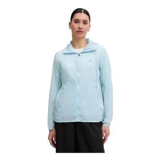 Fj&auml;llr&auml;ven Jassen, Dames, Blauw, S, Keb L&auml;tt Wind Jacket