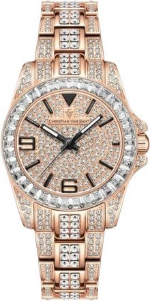 Christian Van Sant Majestic Rose Gold-tone Dial Ladies Watch CV9211