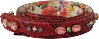 Dolce & Gabbana Pre-owned Accessories, female, Red, Size: ONE SIZE Pre-owned Leather home-office