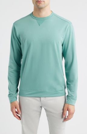Johnnie-O Willard Crewneck Sweatshirt in Sublime at Nordstrom, Size Xx-Large