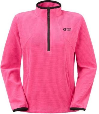 Picture Weavy 1/4 Grid Fleece Fleecepullover f&uuml;r Damen | rosa