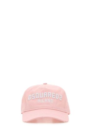 Dsquared2 Pink Cotton Baseball Cap