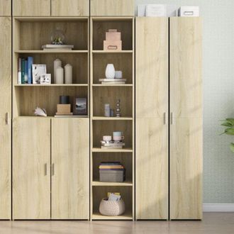 vidaXL Credenza Rovere Sonoma 40x41x185cm in Legno Multistrato - Vidaxl