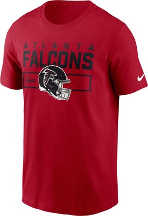 Nike Atlanta Falcons Helmet Essential Nike Mens NFL T-Shirt in Red | N1996DL96-LQC