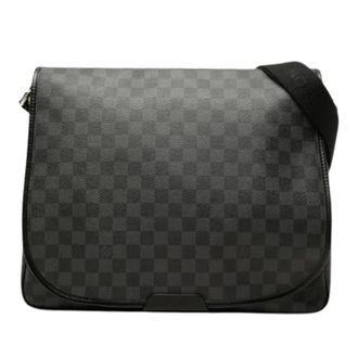 Louis Vuitton Pre-owned Daniel Cross Body Bag - Heren - Pre-owned - Grijs - Maat: ONE Size