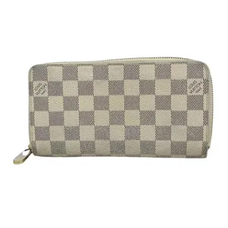 Louis Vuitton Pre-owned Long wallet (bi-fold) - Dames - Pre-owned - Wit - Maat: ONE Size