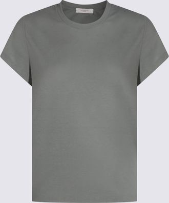 Incotex Grey Cotton T-shirt