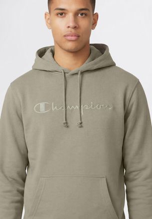 Champion Kapuzensweatshirt CHAMPION ICONS TONAL Terry Hoodie with Big Logo, Herren, Gr. XXL, mdg, Obermaterial: 70% Baumwolle, 30% Polyester, Sweatshirts Kapuz