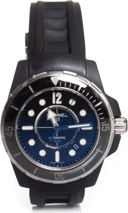 Chanel Pre-owned Womens J12 Marine in black Rubber - One Size